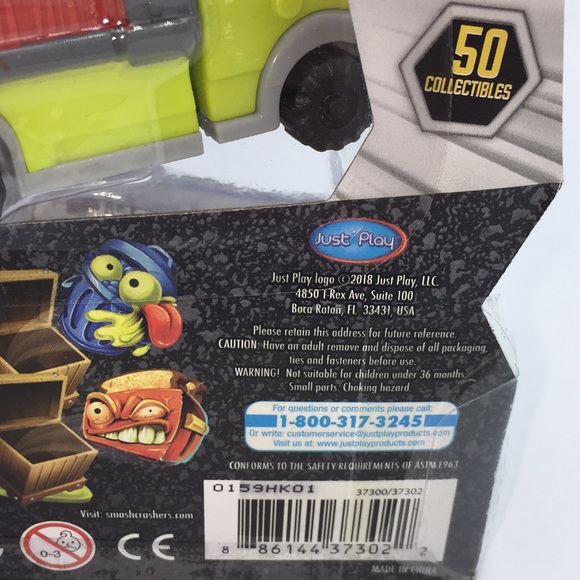 Smash Crashers Swill Bill Series 1 Mystery Crash the Truck! Unbox the Stuff! New - Picture 8 of 12